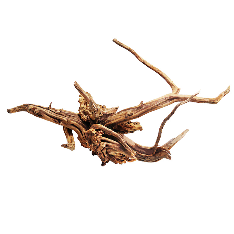 Mini Wood Natural Trunk Driftwood Tree Aquarium Fish Tank Plant Branch Decoration Ornament Landscap Flower Grass Decor - Image 4