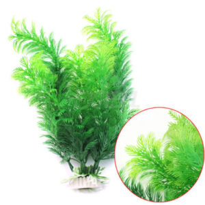 Simulation Plastic Aquatic Fish Tank Turtle Tank Landscaping Aquarium Decoration Simulation Green Plants Fake Aquatic Plants Foreign Trade Explosion