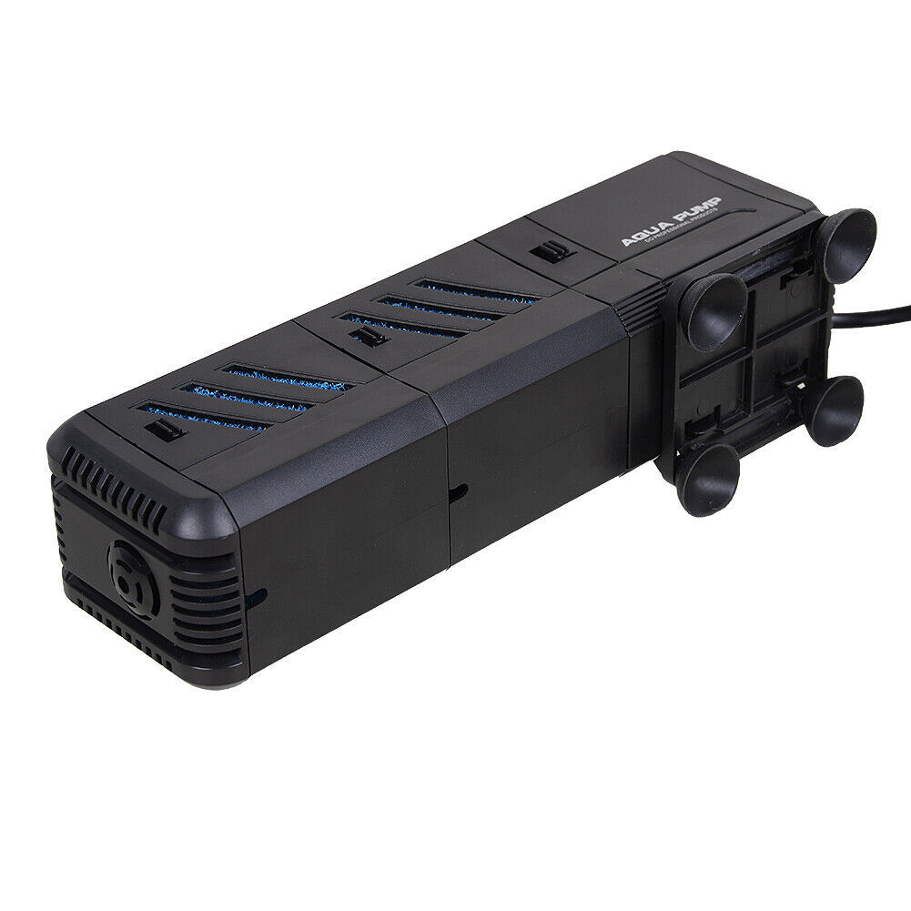 4 In 1 Aquarium Fish Tank Filter Water Internal Purifier Filter Oxygen Wave - Image 9