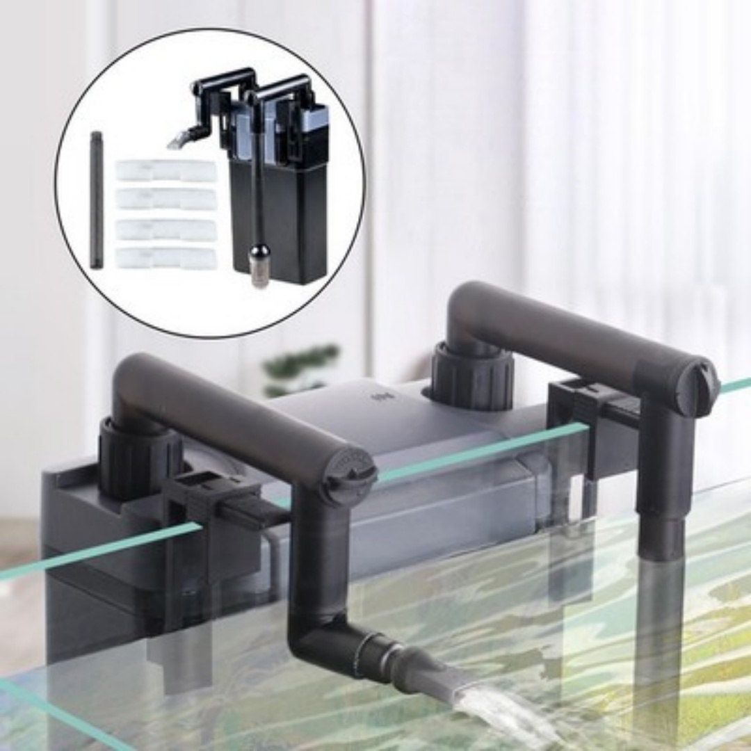 Fish Tank External Canister Filter Adjustable 135x245x60mm - Image 6