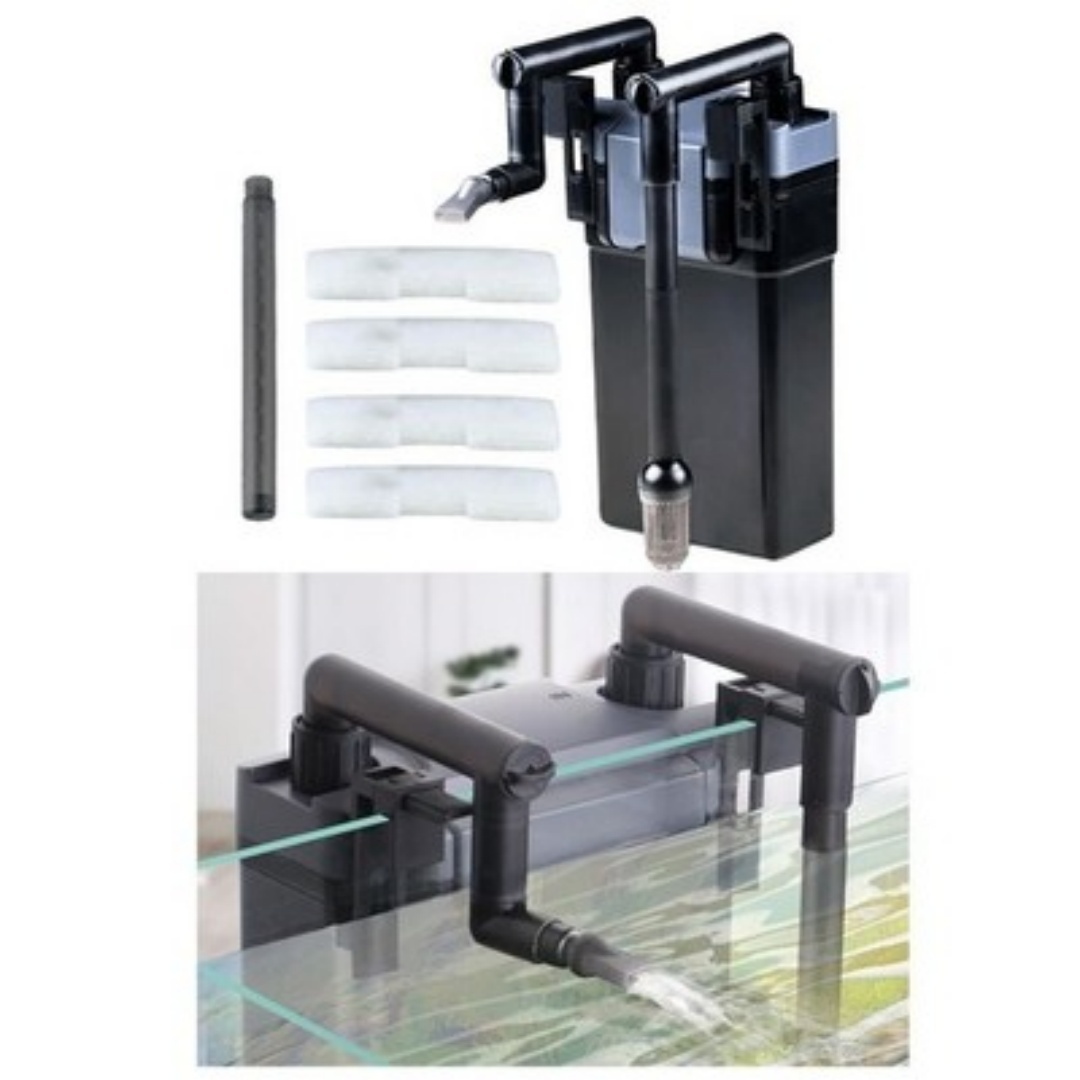 Fish Tank External Canister Filter Adjustable 135x245x60mm - Image 4