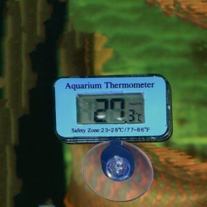 Digital LCD Fish Tank Aquarium Thermometer Sucker Thermometer