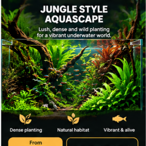 Jungle Style Aquascape — From £200