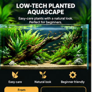 Low-Tech Planted Aquascape — From £150