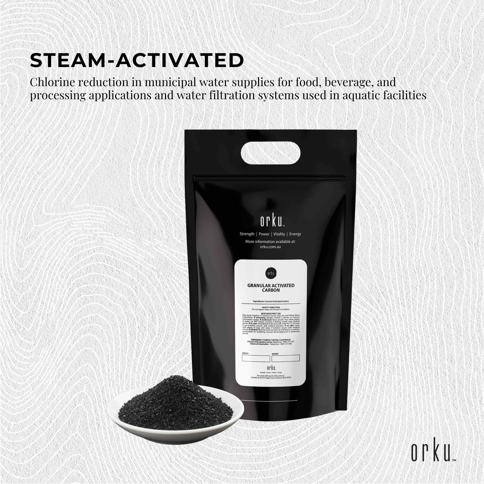 Orku-Bulk-10Kg-Granular-Activated-Carbon-GAC-Coconut-Shell-Charcoal-Filtration-3_8fe007a5jpg - Matthews Aquatic Paradise Ltd | Award-Winning Aquascapes & Aquariums UK