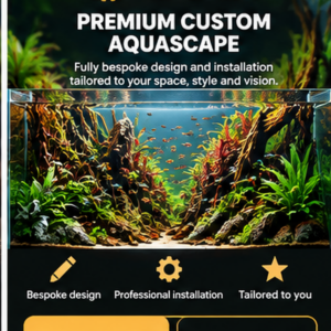 Premium Custom Aquascape