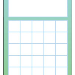 SHAPES ETC. Personal Incentive Chart - Aquarium